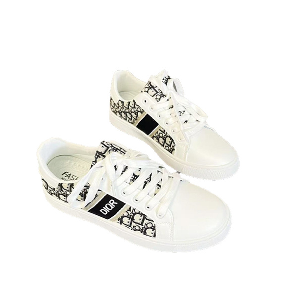 Autumn universal two-tone casual sneakers for leisure