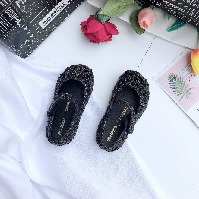 Новый Melissa Same Bird's Nest Детские туфли Девочки Младенцы мягкая подошва Bao Toutou Сандалии Желе Фрагрейнсы обувь