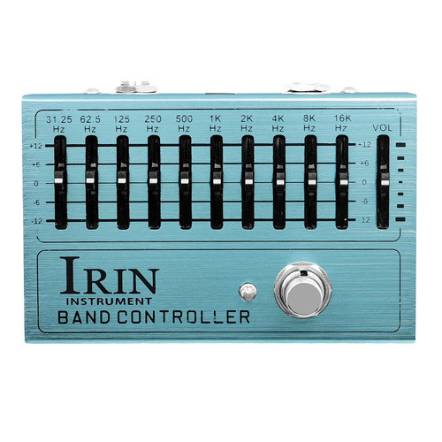 IRIN electric guitar effector sound simulation distortion overdrive ten-band EQ equalizer guitar pedal