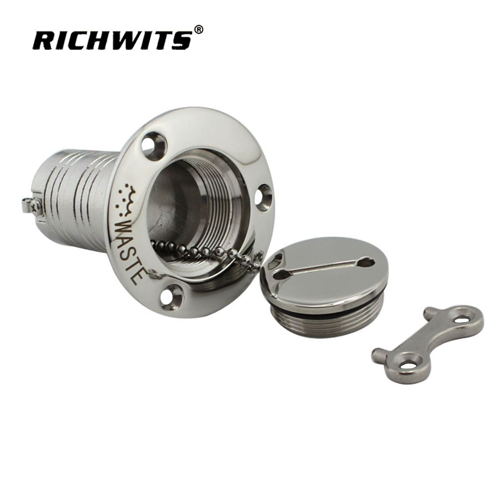 Zhibo Metal Нержавеющая сталь 316 Малый ключевой порт наполнения масла Порт наполнения водой Яхта Масляный бак Порт наполнения масла