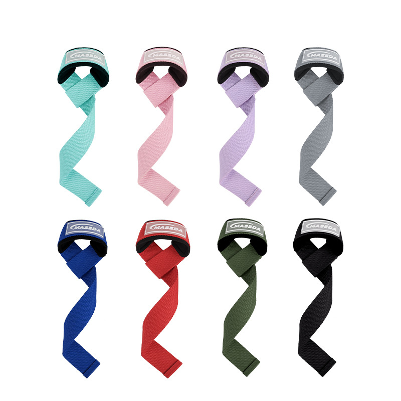 Nueva correa de refuerzo de levantamiento de pesas de silicona deportes antideslizantes protección de la palma de fitness barra horizontal mancuerna de agarre grueso correa de pulsera