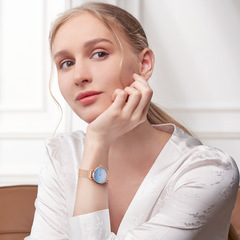 Mark Huafei brand fashion minimalist women's small gold quartz watch, drop shipping one piece