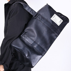 Men's travel backpack with shoe compartment, large-capacity carry-on suitcase, dry-wet separation fitness bag, business crossbody bag