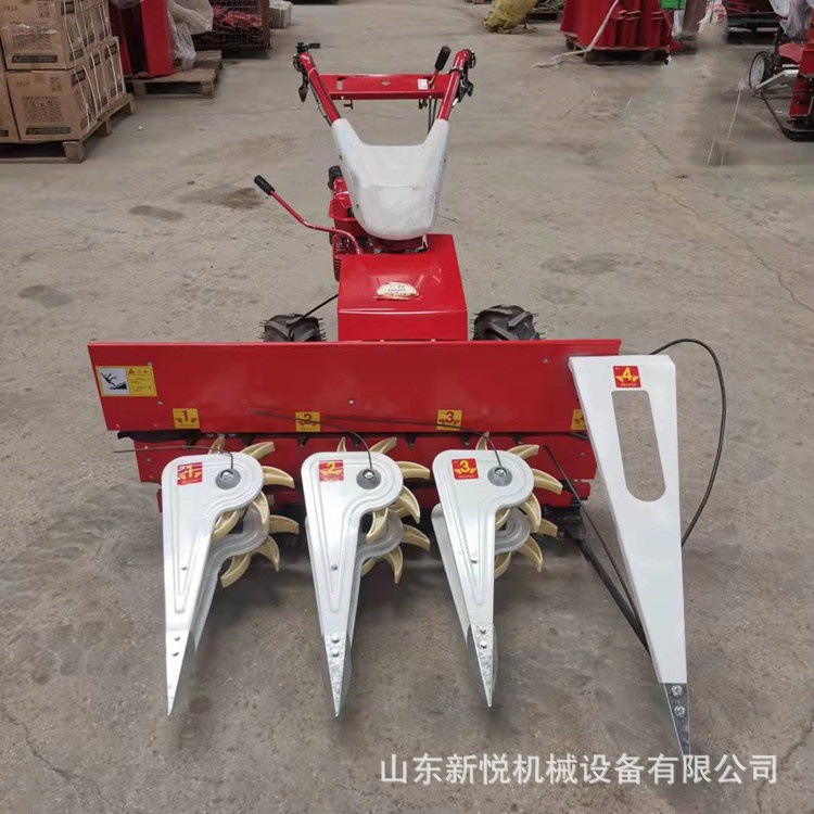 手扶自走式稻麦割晒机 小型收割机 玉米割台高粱割倒机