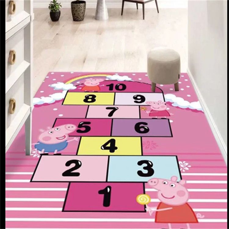 Bedroom Carpet Floor Mat Bedside Blanket Simple Home Cartoon Living Room Coffee Table Sofa Mat Tatami Bed Front Carpet