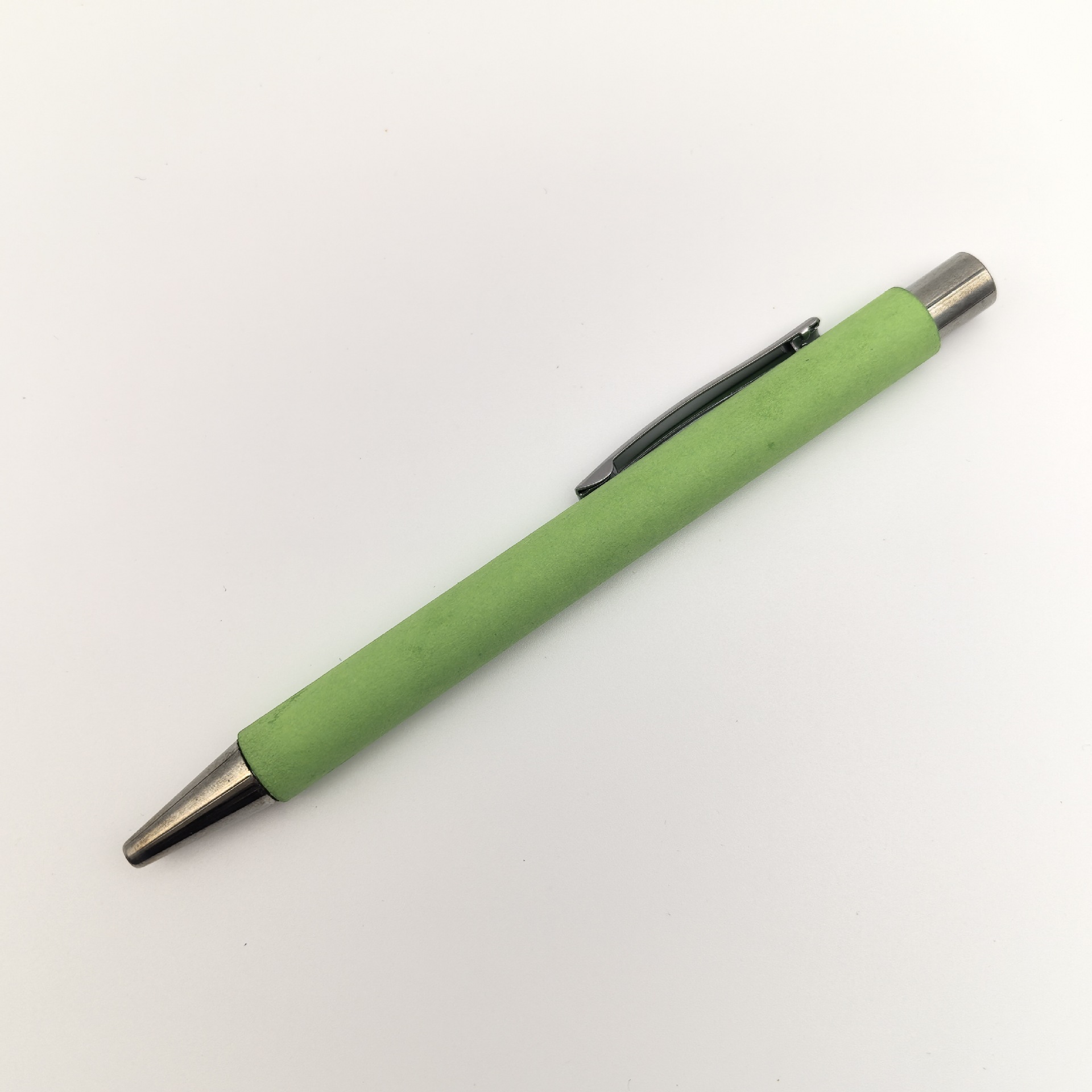 Pluma de bola de tubo de papel creativo pulsación de color ecológico imitación de plástico de plástico de plástico publicitario promoción de color personalizado