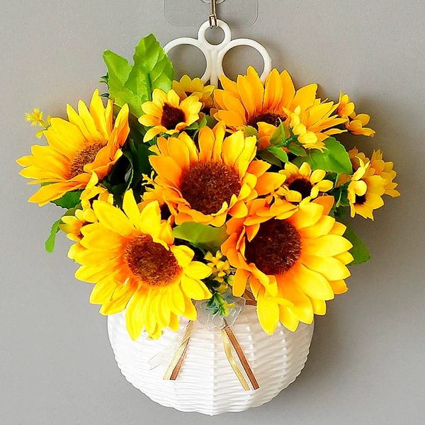 Light gray Xiangyang flower basket