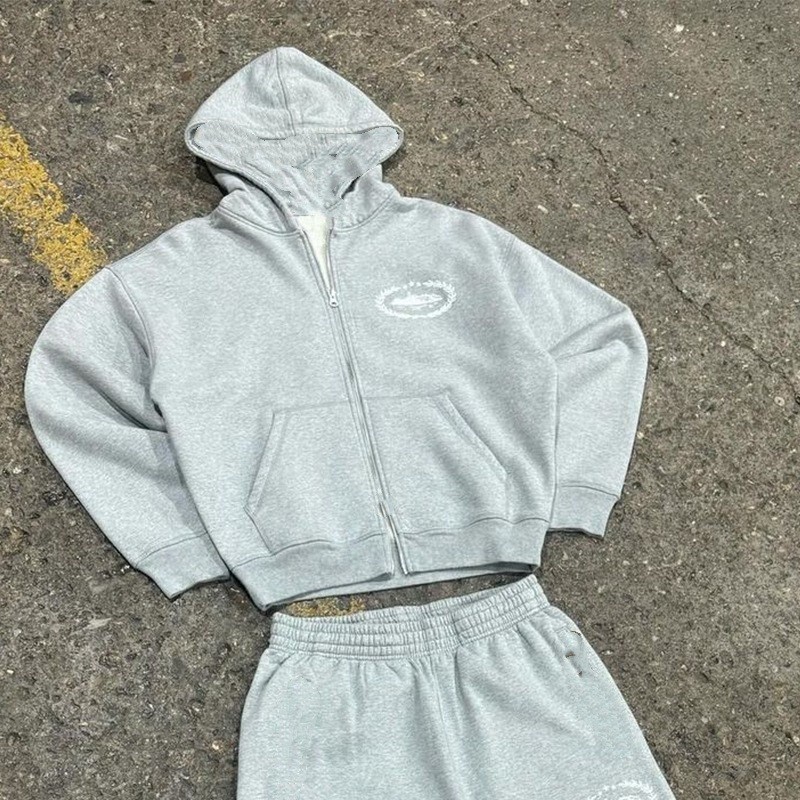 Corteiz Alcatraz Set 2-Piece Grey