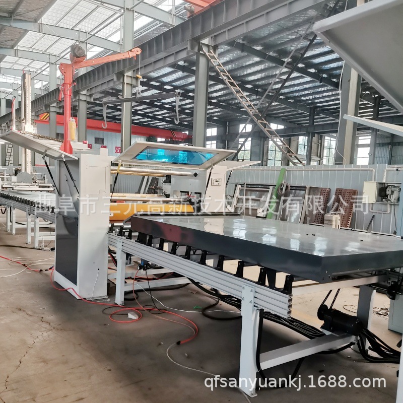 全自动SPC石塑板平贴机 石膏板密度板双面涂胶贴面机 规格齐全