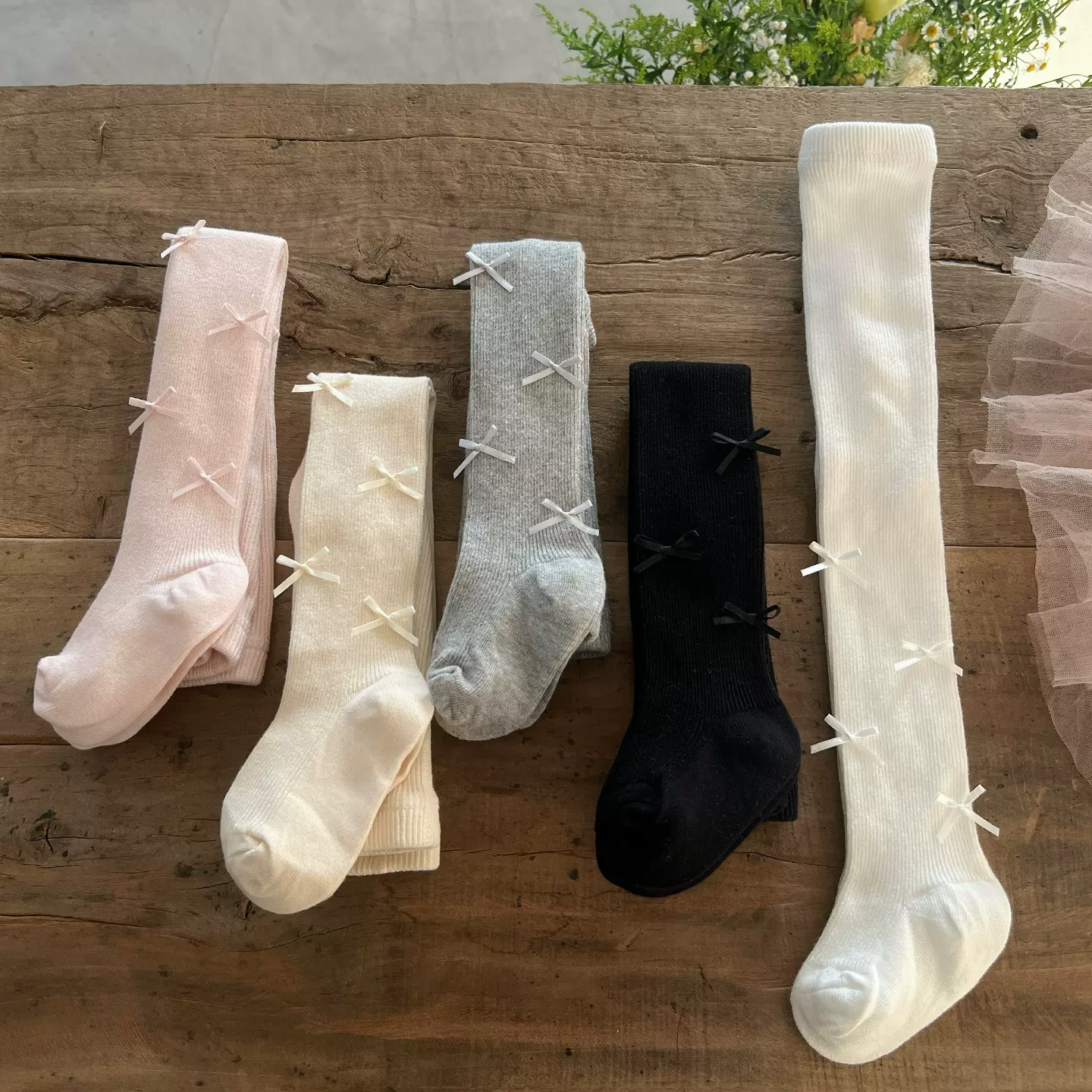 蔗梨童装女童连裤袜春装2026新款洋气儿童打底裤袜婴儿女宝袜裤