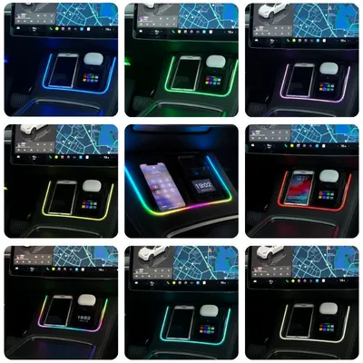 Flowing Rgb Ambient Lighting, Panel (Dashboard) işıqlandırması