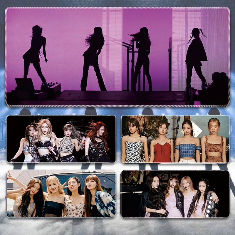 Платок мыши BLANKPINK супер большой Korean entertainment группа оптовая клавиатура под kantoor?