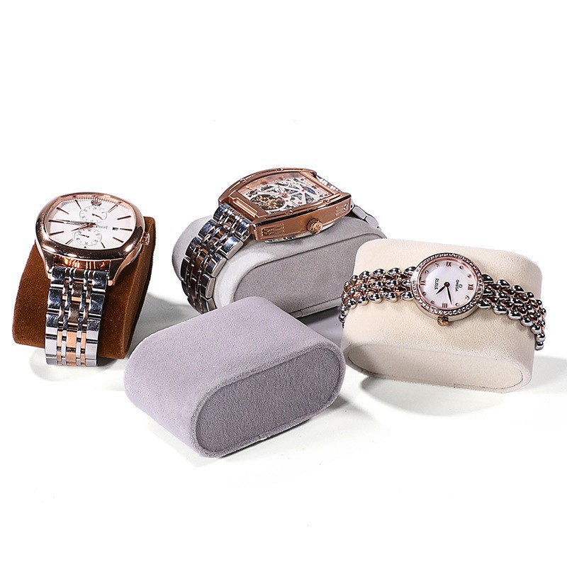 Flannel Watch Small Pillow Watch Display Storage Fashion Simple Gift Box Flannel Small Pillow