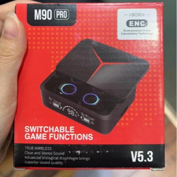 トレンディな新しい M9pro ワイヤレス Bluetooth ヘッドセット、ハイエンドのノイズリダクション、インイヤー スポーツ、超長いバッテリー寿命、長時間着用しても痛みなし|undefined