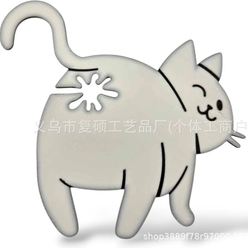 Новый трансграничный продукт Clip para pan de gato fun 3D зажим для хлеба в форме кошки