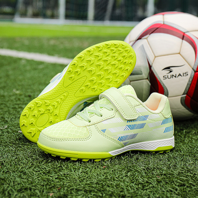 Tenis de Fútbol Infantil de Tela de Malla Transpirable para Entrenamiento
