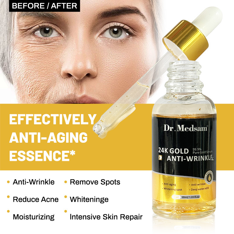 golden moisturizing smoothing serum with hyaluronic acid