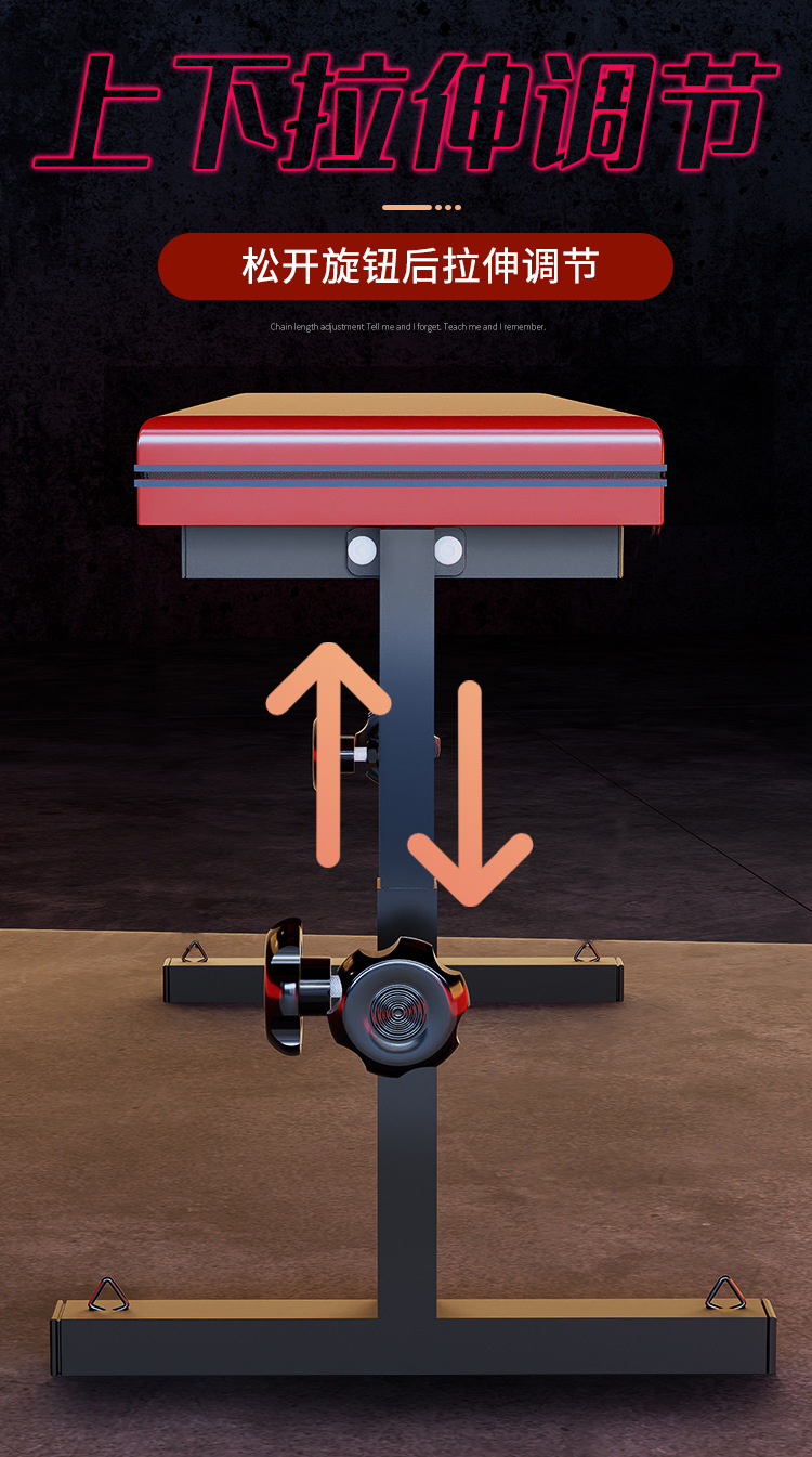 Jiuai SM Wooden Horse Stool with Hand and Foot Cuffs, Metal Bondage Restraint Set for Couples — detail image 7