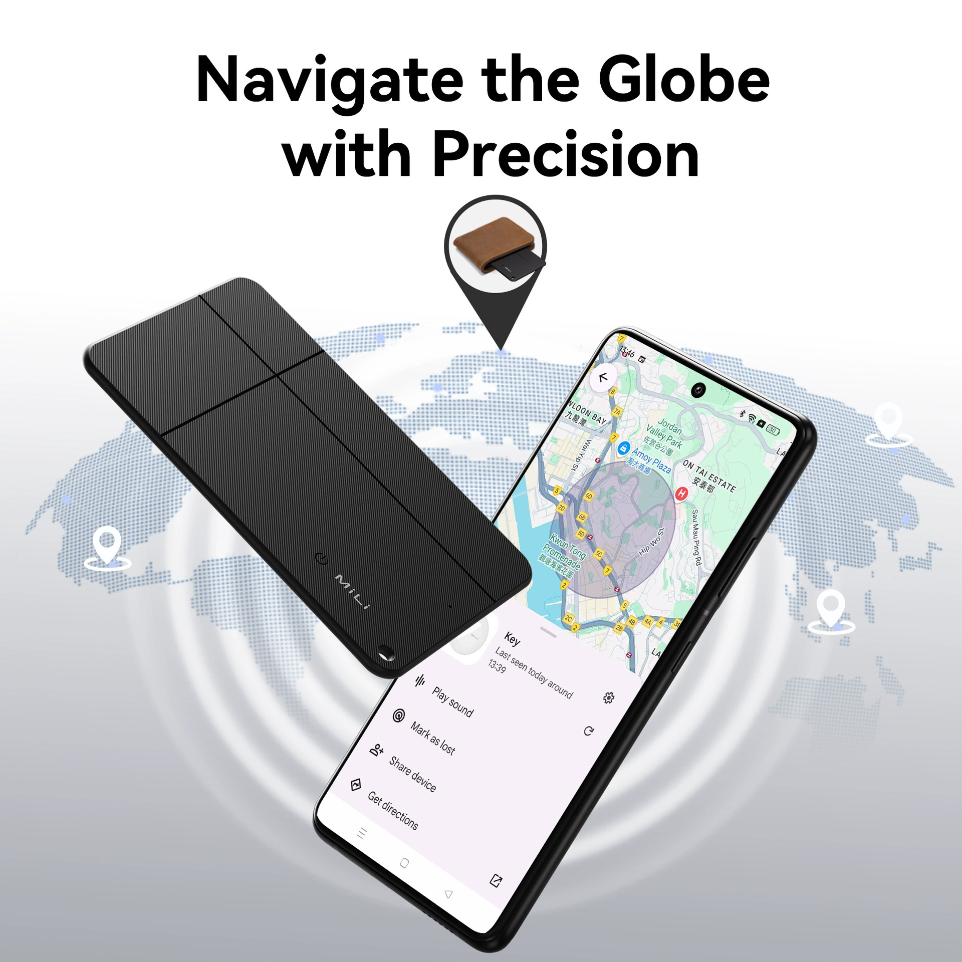 Mitag Android Android локатор карты AIRTAG противоугонное устройство чемодан для питомца сертификация Google