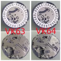 Механизм часов японский оригинальный VK64 механизм пять игл 6 часов VK63 механизм шесть игл 3 часа