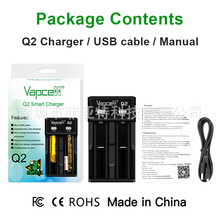 VAPCELL Q2 1A������p������3.7V/��x��늳س����18650��̖