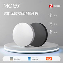 zigbee2mqtt涂鸦智能家居app远程1路按键场景随意贴智能开关