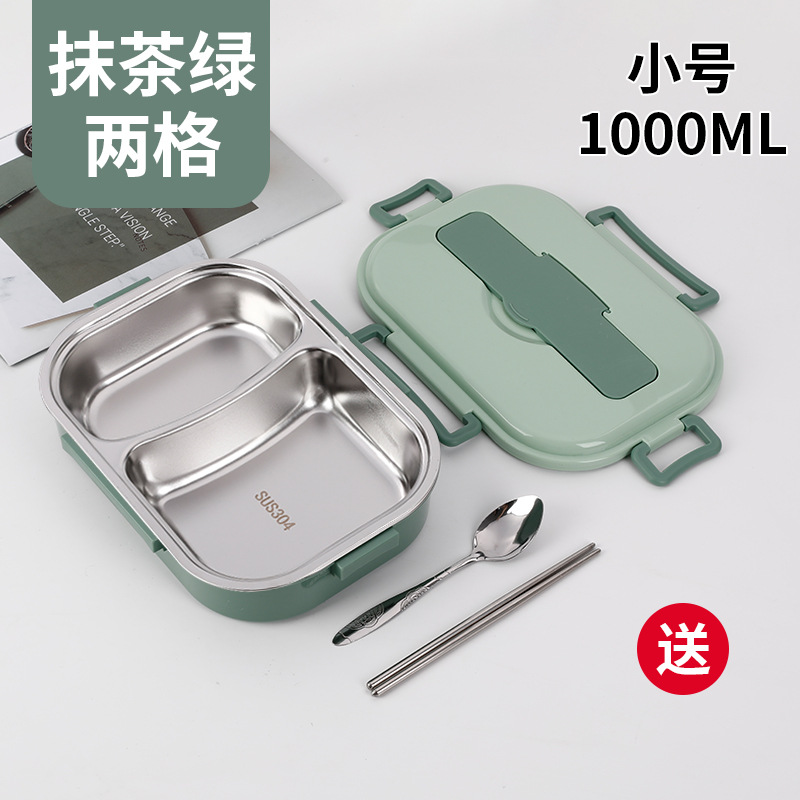 Caja de almuerzo aislada portátil de gran capacidad compartimento de estudiante de trabajador de oficina caja de almuerzo sellada sin olor caja de embalaje multi-especificación