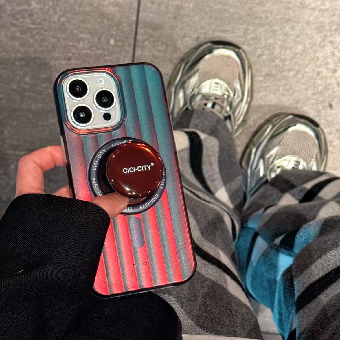 Summer dopamina Aurora soporte magnético para iPhone16 Apple 15ProMax funda para teléfono móvil 14 nuevo 13