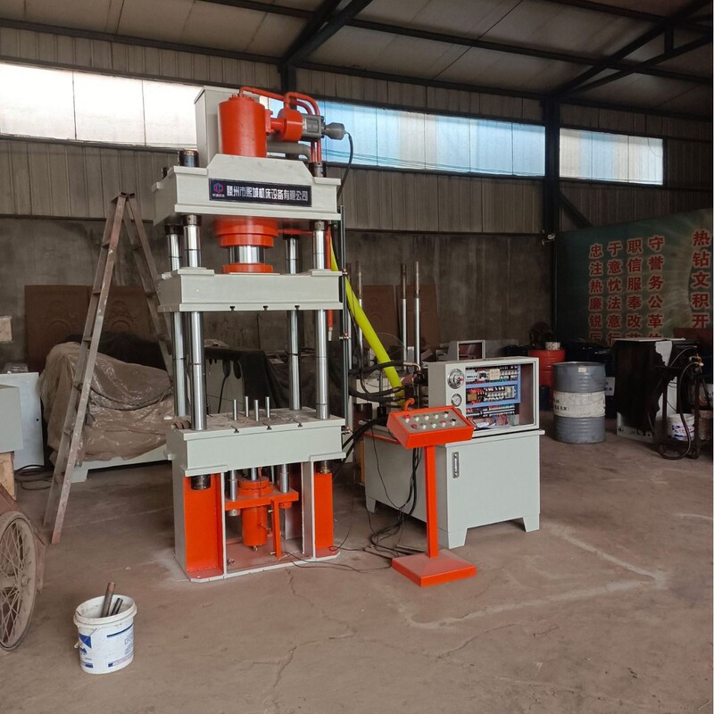 Three-Beam Four-Column Hydraulic Machine 50 Tons 63t 100 Tons Hydraulic Machine 200 Tons 300 Tons 315t Pressure Machine Automation Three-Beam Four-Column Hydraulic Machine 50 Tons 63t 100 Tons Hydraulic Machine 200 Tons 300 Tons 315t Pressure Machine Automation