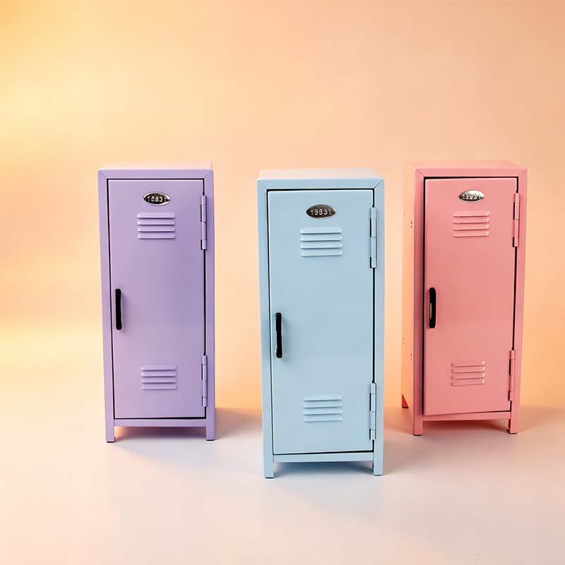 Cross-Border New Mini Piggy Bank, Multi-Color Storage Cabinet, Girl's Storage Cabinet with Lock, Office Cultural Storage Cabinet Cross-Border New Mini Piggy Bank, Multi-Color Storage Cabinet, Girl's Storage Cabinet with Lock, Office Cultural Storage Cabinet