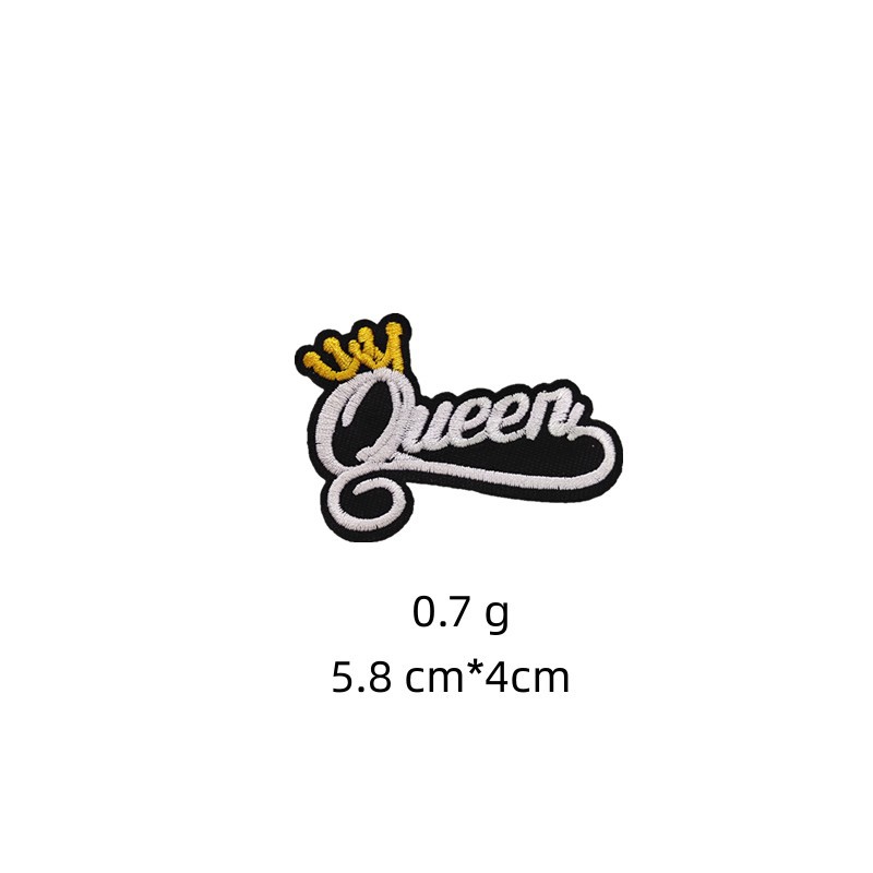 2g Weight Clothing Sticker Patches Classification 1 Piece Quantity Nonwoven, Polyester Material Human, Letter Pattern Cute Style 1 Piece Cute Human Letter Nonwoven Polyester Clothing Sticker Patches 4