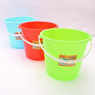 Factory Direct Sales, Drop-resistant Green Plastic Bucket, Household Bucket, Plastic Bucket, Small Bucket, Water Storage Bucket, Wholesale