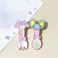Sanrio является подлинной лицензионной Мелотти вилка ложка заколка для волос милая мультяшная девушка