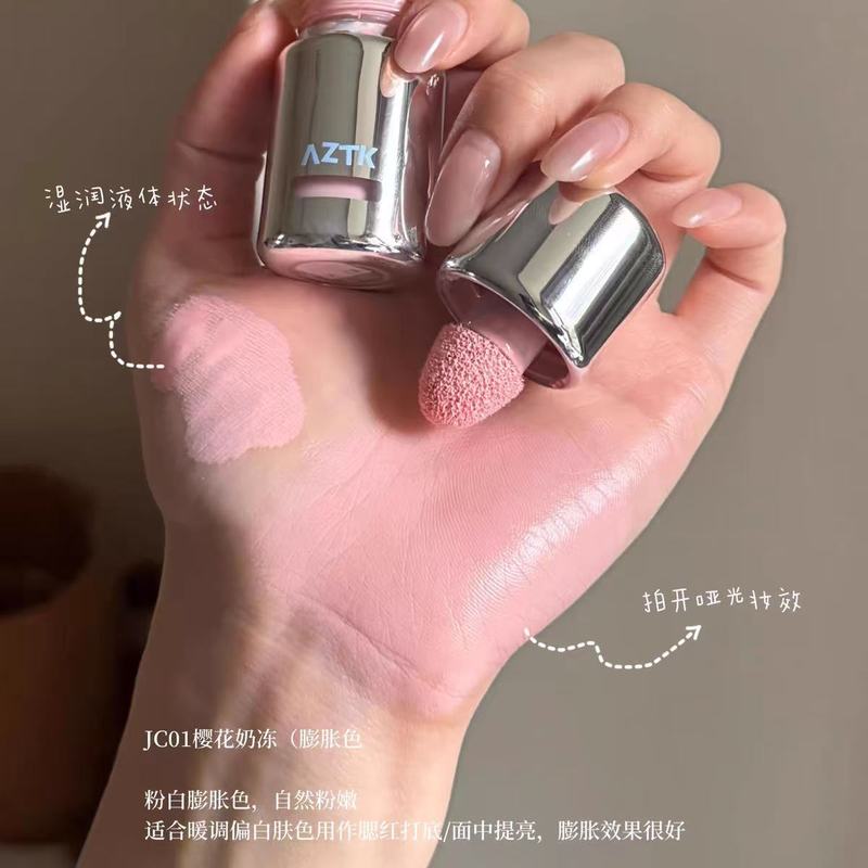 AZTK液体腮红jc膨胀缩氛围修容哑光低饱和提亮提升气色jc5女|undefined