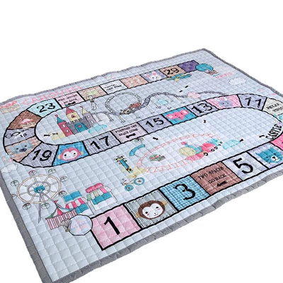 Avtomobil döşəmə paspasları: Kidsren's Cartoon Rectangular Fabric