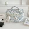 Handheld cosmetic bag