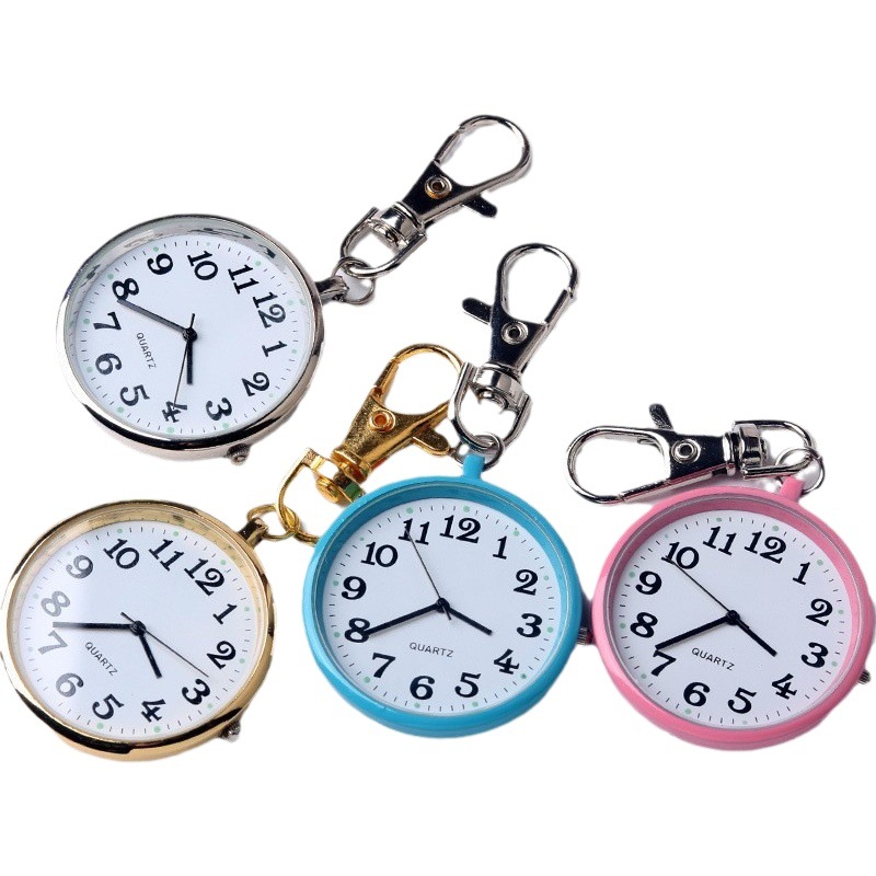 Factory Direct Sales Children's Nurse Student Quartz Pocket Watch Elderly Hanging Watch Chest Watch Exam Use Large Dial Digital Hanging Watch