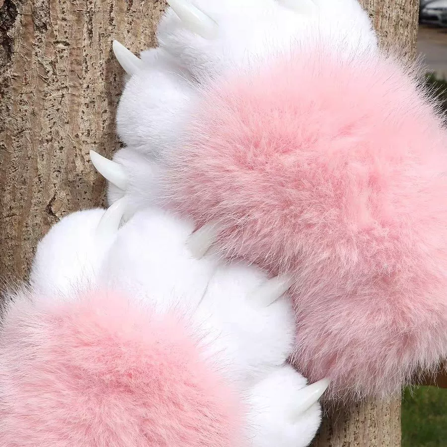 Soft gloves for nails, cosplay
