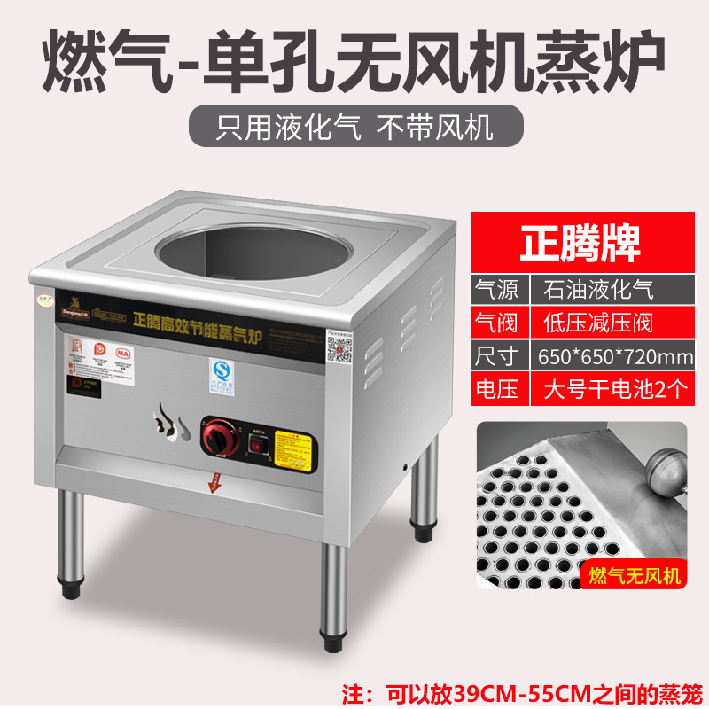 단일 구멍(팬 없음)/플러그인 없음/액화 가스