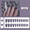 Cartoon matte fake nails, removable nail stickers for nails, ready-made product