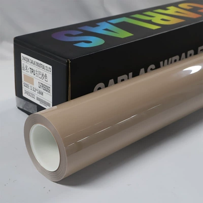 white package, Auto Color Change Film - cuban-sand-color-152m16m