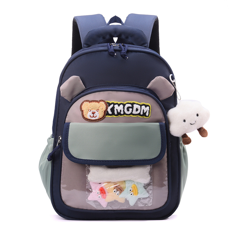 Nuevas bolsas de dibujos animados para niños, bolsas escolares de niñas de grado 1, 2 y 3, bolsas de hombro ligeras para niños