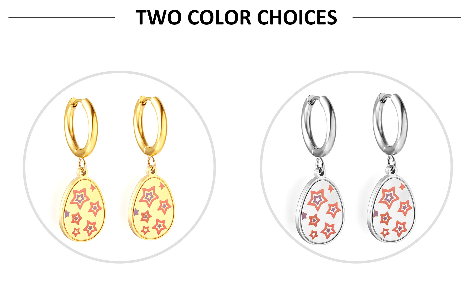 Fashion Square Heart Shape Eye Stainless Steel Plating Inlay Zircon Dangling Earrings 1 Pair