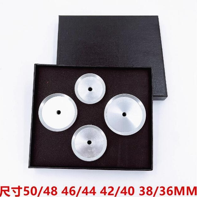 修表工具压手表后盖加大铝模 铝质铜子压盖碗模具 台式压盖钳铝腕