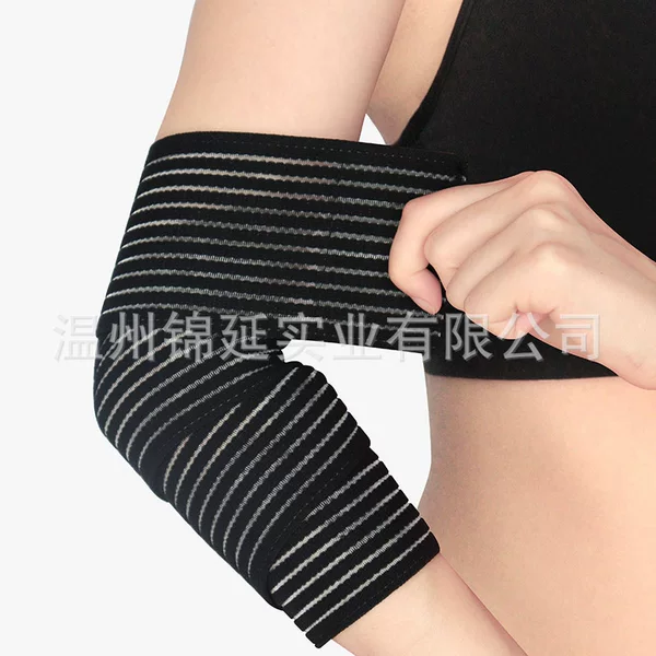 Factory wholesale self-adhesive pressure high elastic winding bandage wrist protector ankle protector elbow protector knee protector leg protector waist protector can be used for hair