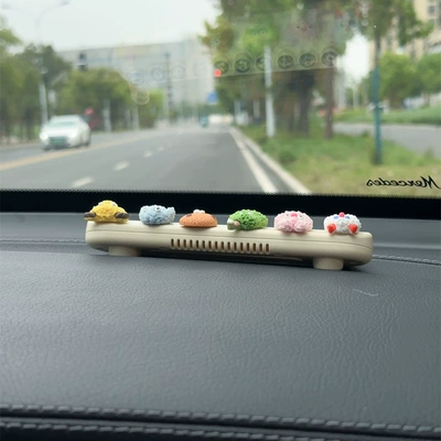 Car Cute Cartoon Aromatherapy Creative | Nömrəli dayanma kartı