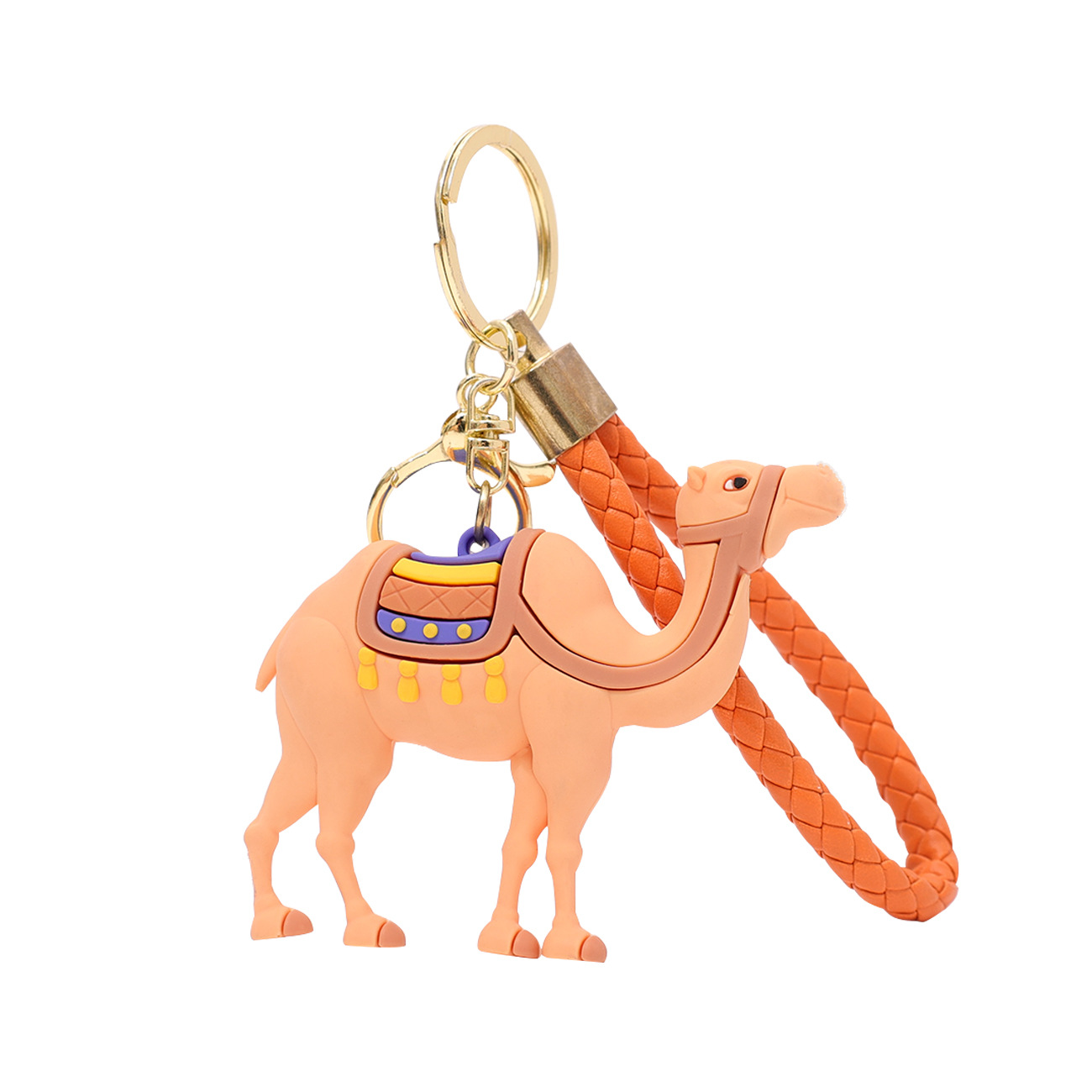 Creative Lucky Camel High-end Bag Pendant Gift Car Keychain Figurine Backpack Small Ornament_voghion.com