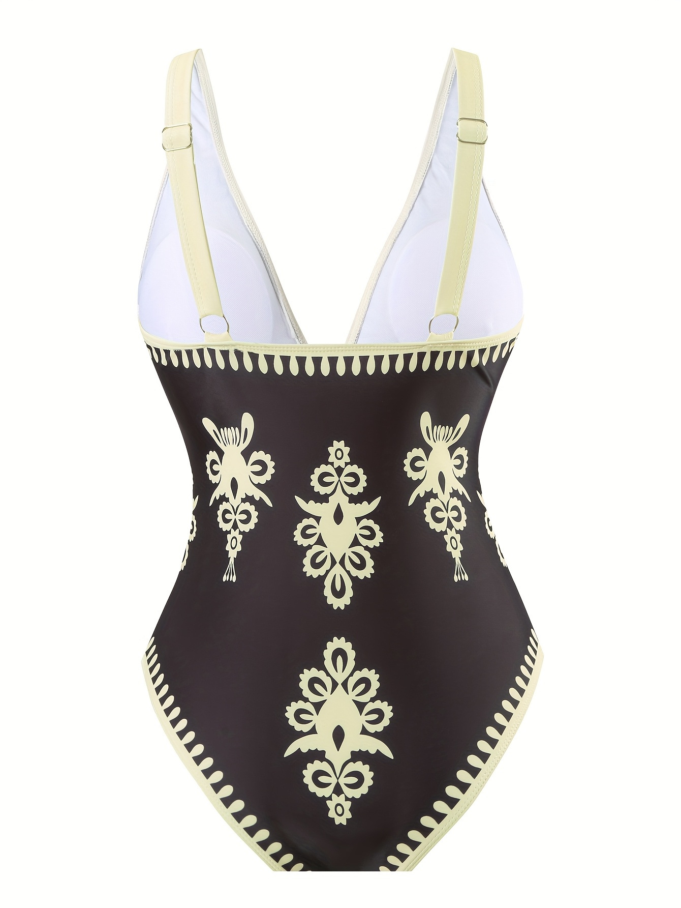 Damen Gothic Stil Badeanzug Einteiler Sexy Mode Strand_voghion.com