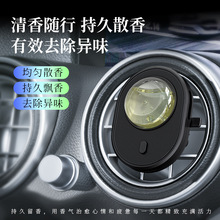 车载香水厂家直供清新空气祛除异味出风口香薰透气膜香水支持代发