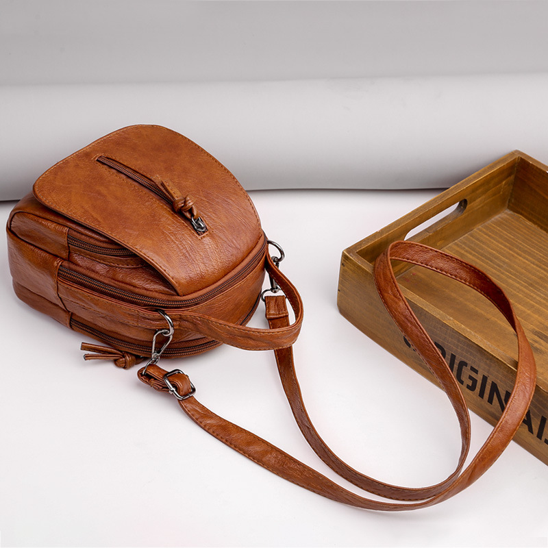 Nuova borsa per tracolla da donna, borsa per cellulare alla moda e trendy, morbida sensazione di pelle, scomparti multipli, borsa a tracolla singola, portafoglio zero_voghion.com